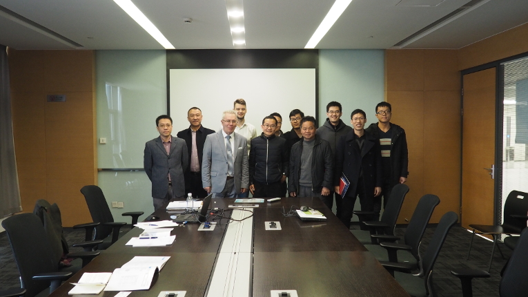 Meeting with Powerchina Huadong Engineering Corporation Limited