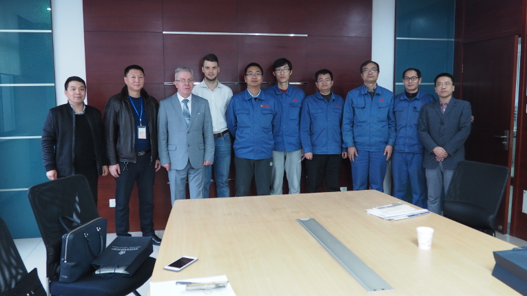 Meeting participants at China XD Group Changzhou