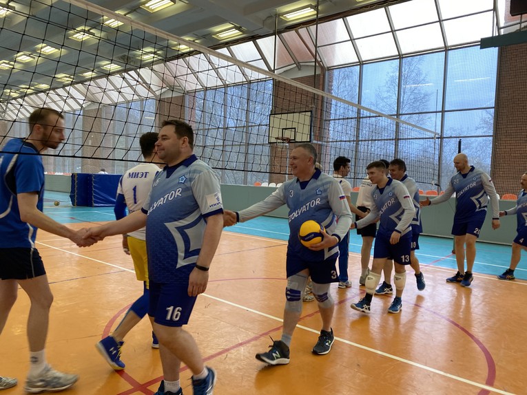 Volleyball friendly matches at the National Research University of Electronic Technology